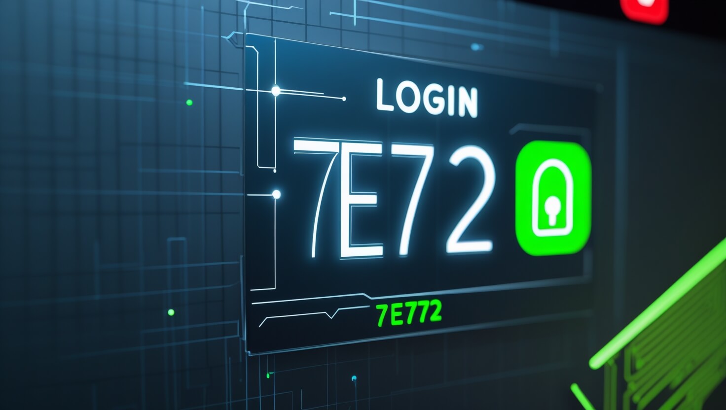 7e772 login secure access screen 7e772 login পেজে দুই ধাপে নিরাপদ সাইন ইন স্ক্রিন